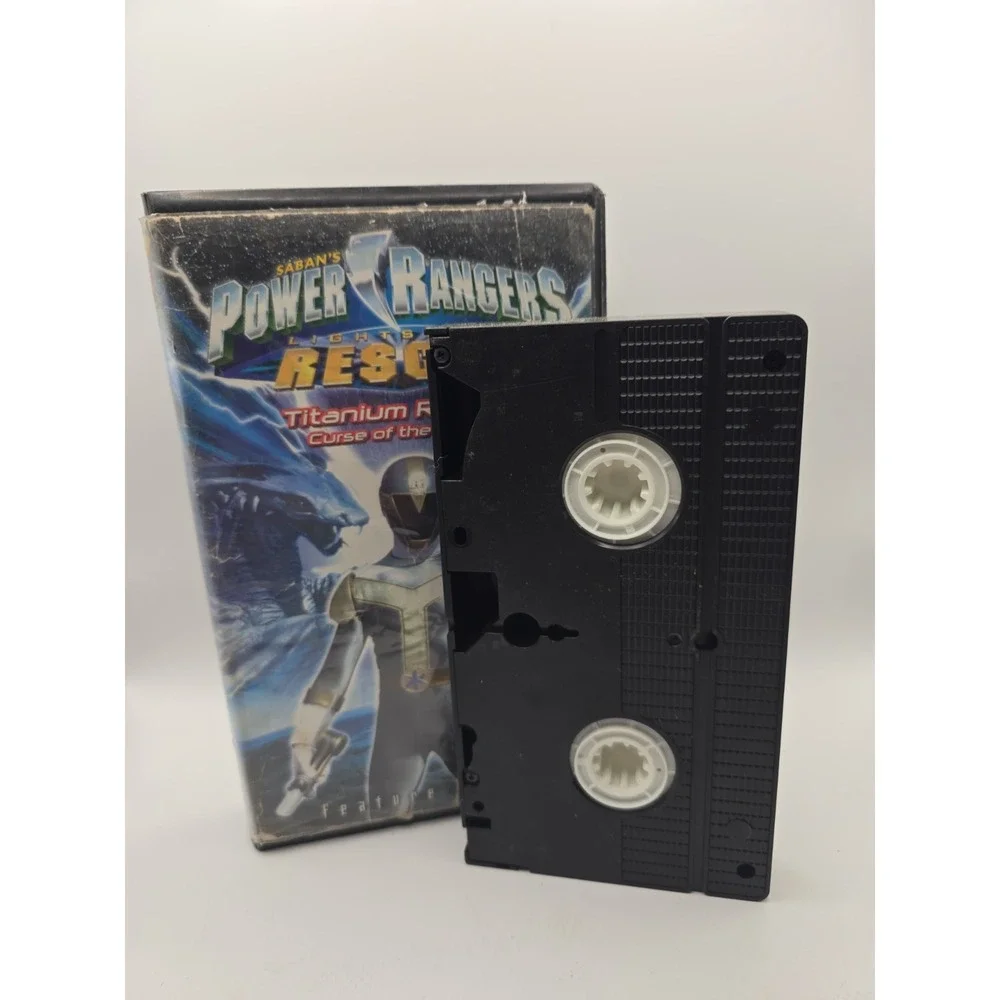 Power Rangers: Lightspeed Rescue - Titanium Ranger: Curse of the Cobra (VHS,...